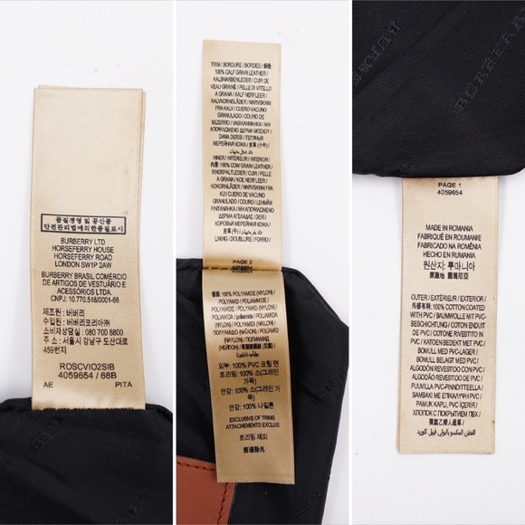 AW47❤️ BURBERRY Haymarket Check Peyton Crossbody Bag - Picture 13 of 14